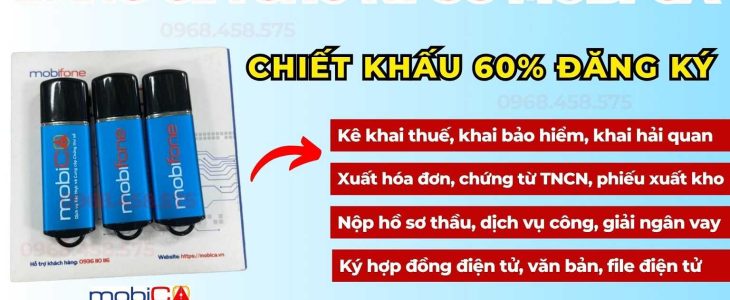 BẢNG GIÁ CHỮ KÝ SỐ MOBICA